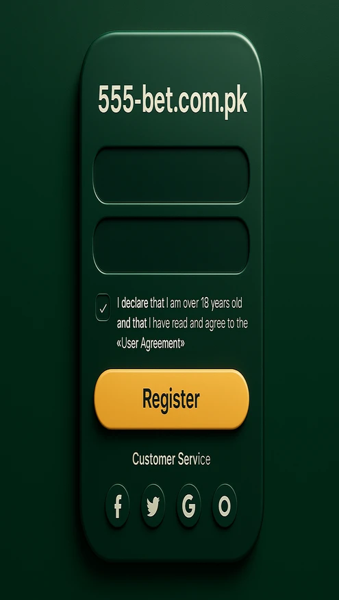 555bet Login & Sign Up